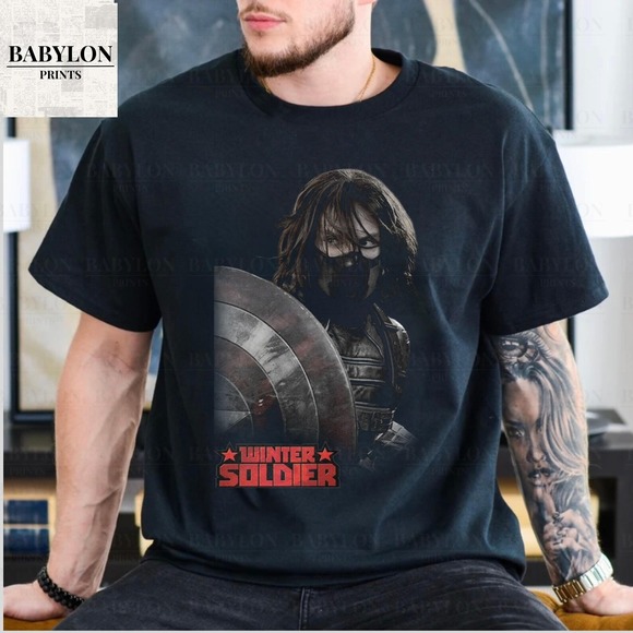 BUCKY BARNES T Shirt, Bucky Barnes Shirt - Picture 1 of 4